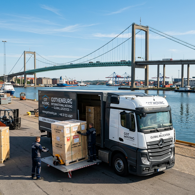 Utlandsflytt i Göteborg, Lundbergs Flytt